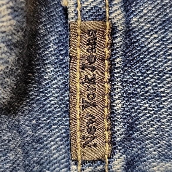Ny Jeans 100% Cotton Medium Wash Size 8 Average - Picture 9 of 10